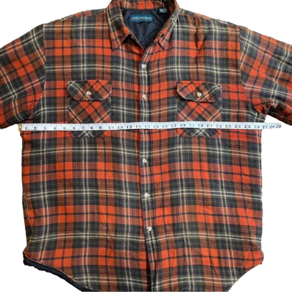 Grenadier Vintage Red Plaid Jacket Size XL - Picture 8 of 8